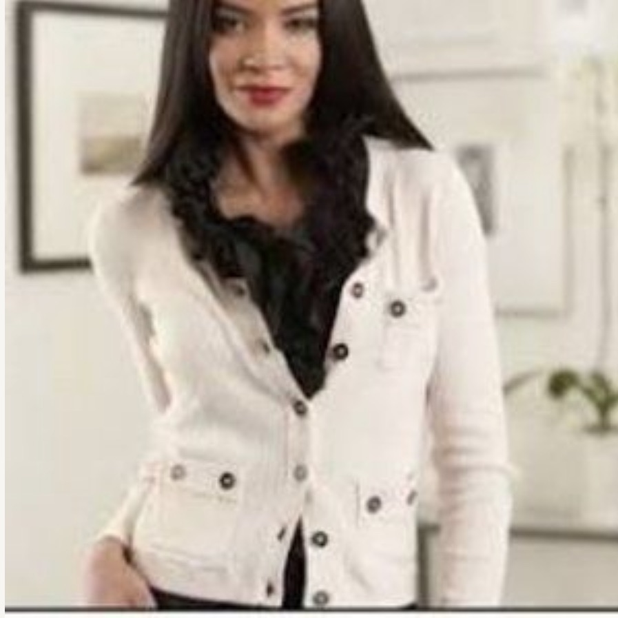 Cabi 494 Blush Pink Cardigan Medium